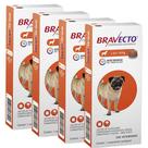BravectoCães 4,5 A 10kg 250mg Antipulgas - Kit com 4 Unidades - Envio Imediato