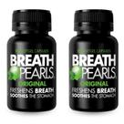 Breath Pearls Original Freshens Breath: 300 cápsulas gelatinosas x pacote com 2 Breath Pearls Original Freshens Breath: 300 cápsulas gelatinosas x pacote com 2