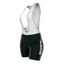 Bretelle Ciclismo Elite Ert Racing Feminino Preto e Branco