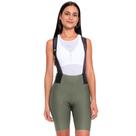 Bretelle Ciclismo Feminino Márcio May Moove Verde Militar
