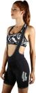 Bretelle Flets Ciclismo Basic Compression Feminino Preto
