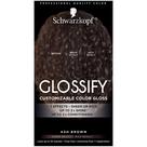 Brilho de cor Schwarzkopf Glossify Ash Brown 200mL
