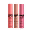 Brilho labial NYX PROFESSIONAL MAKEUP Butter Gloss, pacote com 3