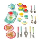 Brincadeira Infantil Hora do Chá Divertido 33 Peças Brinquedo - Zoop Toys
