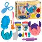 Brincadeiras Do Stitch Conjunto Massinhas De Modelar Infantil Com Acessórios