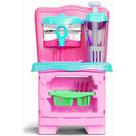 Brincando De Casinha Acqua Bubble 50cm Com Acessórios