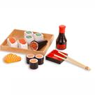 Brincando de Comidinhas - Kit Sushi - Madeira - 348 - New Art Brincando de Comidinhas - Kit Sushi - Madeira - 348 - New Art