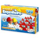Brincando de Engenheiro 120 Pecas Xalingo 5279.8