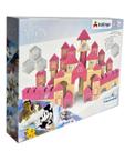Brincando De Engenheiro Castelo das Princesas Disney 88 Pçs Brincando De Engenheiro Castelo das Princesas Disney 88 Pçs