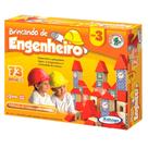 Brincando de Engenheiro nº 3 73 Peças - Xalingo