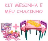 Brincando Mesinha Tritec e Meu Chazinho Crec Crec Big Star