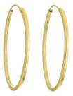 Brinco Argola 17 Mm Em Ouro 18k 750 Dourado Brinco Argola 17 Mm Em Ouro 18k 750 Dourado