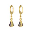 Brinco Argola Articulada Santa Aparecida Banho de Ouro 18k