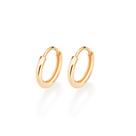 Brinco argola banhado a ouro 527163 Rommanel