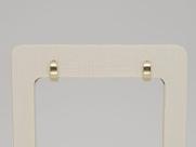 Brinco Argola click 10mm banhado a Ouro