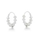 Brinco Argola com Cristais Furtacor 2cm Prata 925
