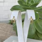 Brinco Argola com Cruz : 08.4483 DOURADO