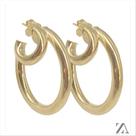 Brinco Argola Dupla Lisa Brinco Argola Dupla Lisa