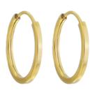 Brinco Argola Infantil 10 Mm Em Ouro 18k 750 Dourado Brinco Argola Infantil 10 Mm Em Ouro 18k 750 Dourado
