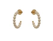 Brinco Argola Pérolas Brinco Argola Pérolas