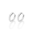 Brinco Argola Prata Maciça 925 Rommanel 820316 Cor:Prata