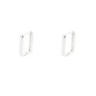 Brinco Argola Quadrada Lisa P