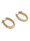 Brinco Argola Recortes Vazados Ouro 18k - 2.05 Brinco Argola Recortes Vazados Ouro 18k - 2.05