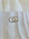 Brinco Argola Sextavado Pequeno Ouro 18K