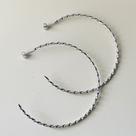 Brinco Argola Torcida 6,5 cm