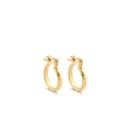 Brinco Argola Trabalhada 18Cm Folheado A Ouro Brinco Argola Trabalhada 18Cm Folheado A Ouro