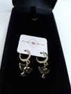 Brinco Argolinha com Pássaro Banhado Ouro 18k VirtualeShopping Brinco Argolinha com Pássaro Banhado Ouro 18k VirtualeShopping