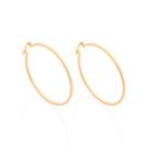 Brinco banhado a ouro 18k formato argola Cód. 52290000