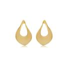 Brinco Banhado A Ouro
