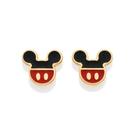 Brinco bermuda do mickey folheado VERMELHO 527224 Rommanel