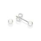 Brinco bola 4 mm de prata 925 820213 Rommanel