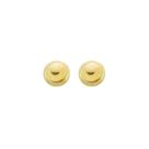 Brinco Bola Bolinha 6mm Em Ouro 18k 750