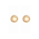 Brinco bolinha 10mm - Banhado em ouro 18k