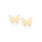 Brinco borboleta folheado a ouro 527035 Rommanel