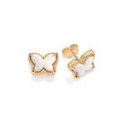 Brinco Borboleta Rommanel Banhado a ouro 5275650006