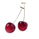 Brinco Cereja Vermelho Feminino Charme Cherry Resina Acessório Tendência Brinco Cereja Vermelho Feminino Charme Cherry Resina Acessório Tendência