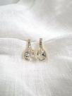 Brinco Cristal Drop - Banhado a Ouro