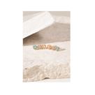 Brinco Cristal Topázio Azul Ametista Morganita Earcuff 3 Cor