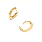Brinco De Argola Em Ouro 18k Brinco De Argola Em Ouro 18k