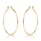 Brinco de Argola Fina Grande Banho Premium a Ouro18K Couti Brinco de Argola Fina Grande Banho Premium a Ouro18K Couti