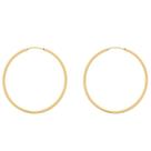 Brinco De Argola Quadrado 1.9cm Em Ouro 18k 750