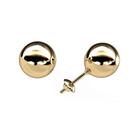 Brinco de Bola 7mm Ouro 18K Mod 042