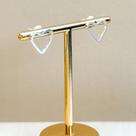 Brinco de Coração Vazado Madalena