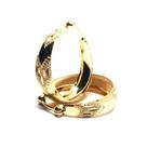 Brinco de ouro 18k Argola Pequeno 1,2Cm