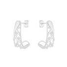 brinco de prata feminino com pedras cravejada prata 925