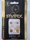 Brinco deluxe - daisy cristal dourado ld6004y